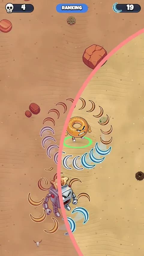 Crescent Royale shrinking zone