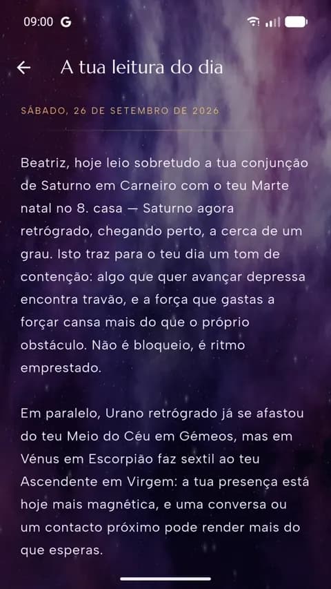Leitura diária da Spatyom