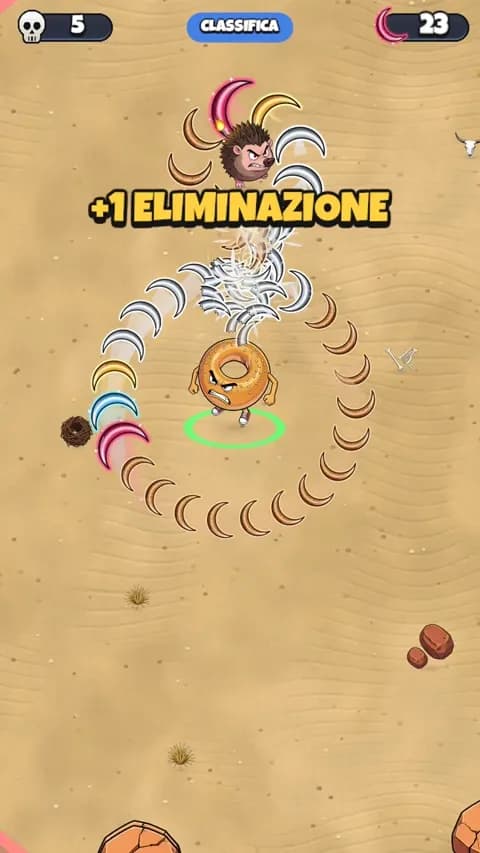 Zona che si restringe in Crescent Royale