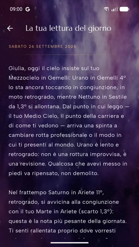 Lettura del giorno di Spatyom